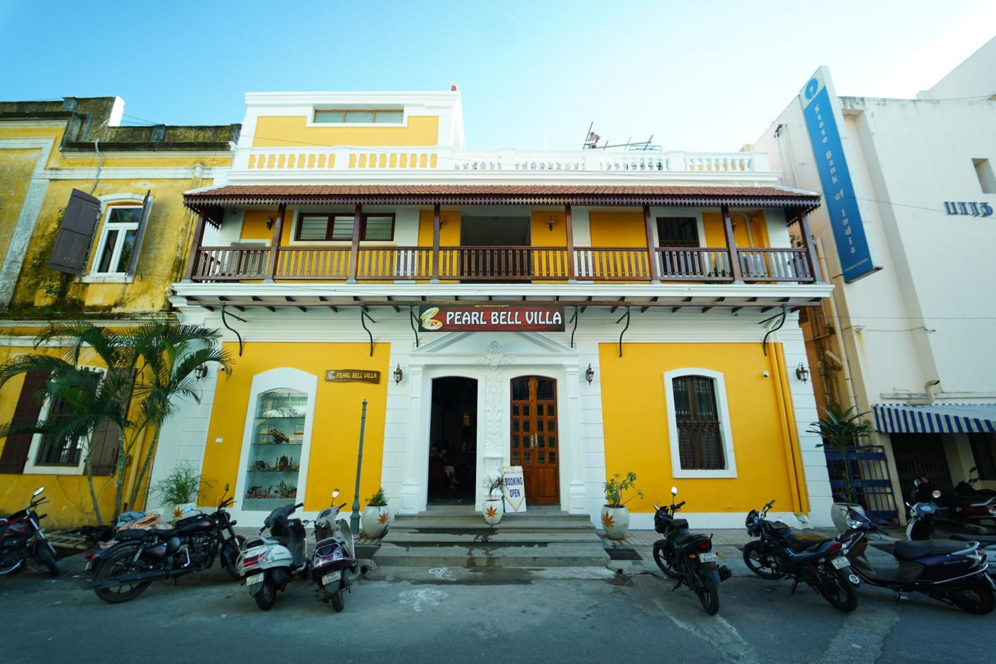 Pearl Bell Villa ポンディシェリ エクステリア 写真